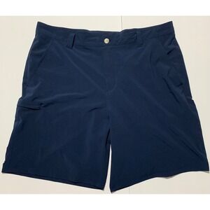 Columbia Men's Navy Blue Omni-Shield Cargo Shorts Size 40W 10L